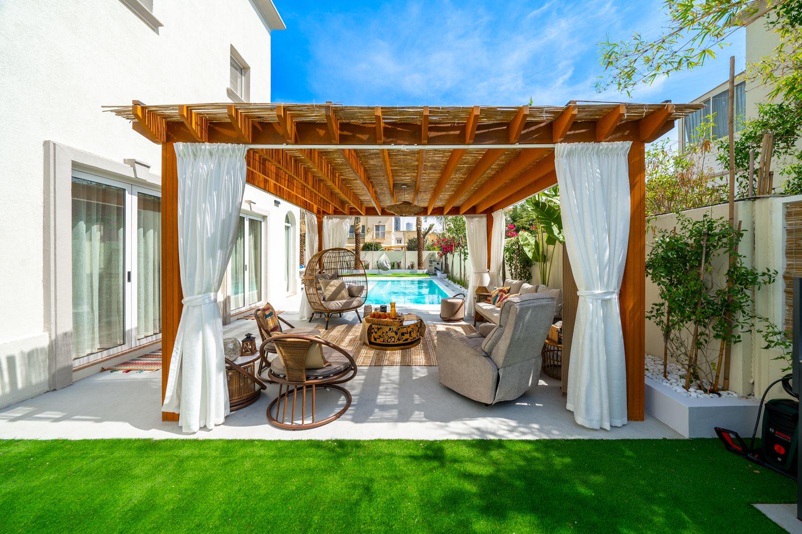 Landscape design gardens outdoor spaces UAE